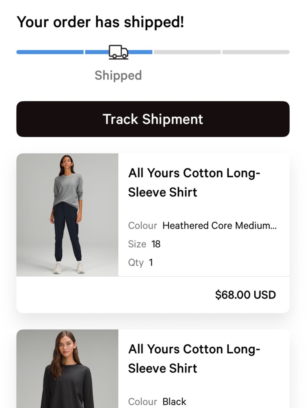 lululemon All Yours Cotton Long-Sleeve Shirt - Heather Gray